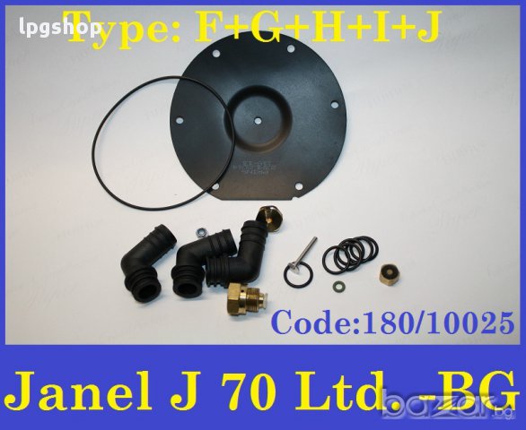 Ремонтен комплект мембрани - 180/10025 за изпарител PRINS 