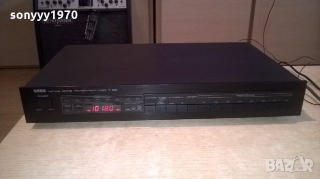 yamaha t-520 stereo tuner-made in japan-swiss