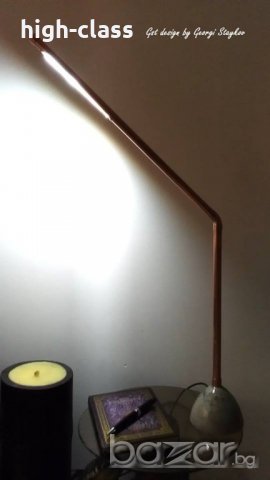 УНИКАЛНА ДИЗАЙНЕРСКА ЛАМПА Evolution Y1- lamp-Limited Edition Series-Minimalist design, снимка 2 - Настолни лампи - 20457789