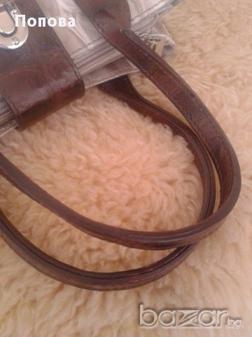 Маркова чанта  естествена кожа  италианска, снимка 2 - Чанти - 14780230