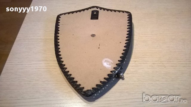 Герб с сабя за стена-30/22см-внос швеицария, снимка 12 - Антикварни и старинни предмети - 13901788