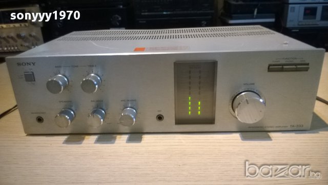 sony ta-333 integrated amplifier-180w-made in taiwan-внос швеицария, снимка 7 - Ресийвъри, усилватели, смесителни пултове - 10352710