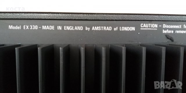 Amstrad EX330, снимка 5 - Ресийвъри, усилватели, смесителни пултове - 24656476