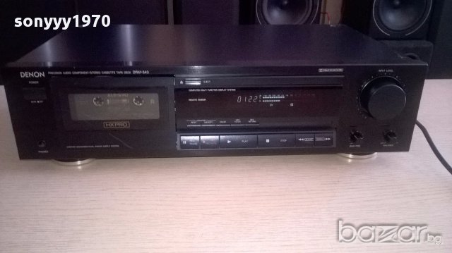 Denon drm-540 hx pro/dolby b/c-fine bias/2мотора-внос англия, снимка 4 - Ресийвъри, усилватели, смесителни пултове - 12985290