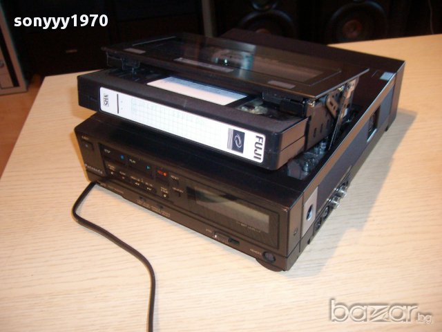 panasonic nv-180 portable cassette recorder-vhs-внос швеицария, снимка 7 - Плейъри, домашно кино, прожектори - 12095695