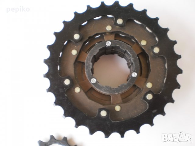 Продавам колела внос от Германия венец касета на шлици SHIMANO HIPERGLYDE HG CS-HG20-7, снимка 7 - Части за велосипеди - 23087190