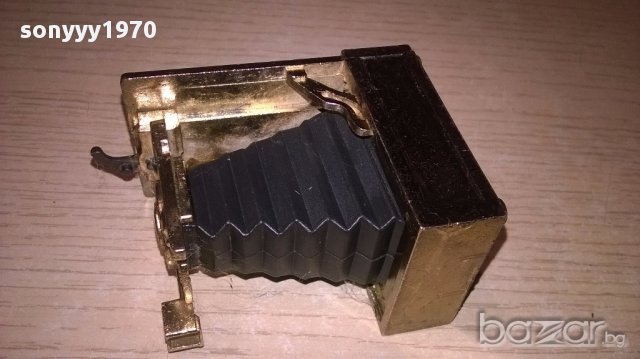 Мини ретро колекция-златно фото-бронз/месинг-7х5х4см-внос швеицария, снимка 6 - Антикварни и старинни предмети - 17467747