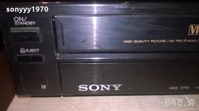 sony slv-373vp video recorder-made in france-внос швеицария, снимка 4 - Плейъри, домашно кино, прожектори - 24058660