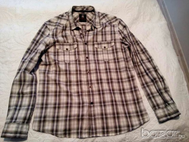 Мъжка риза Burton L, снимка 7 - Ризи - 19523450