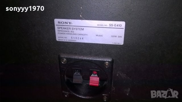 sony ss-e410 2x120w/8ohm-made in germany-внос швеицария, снимка 17 - Тонколони - 21943671