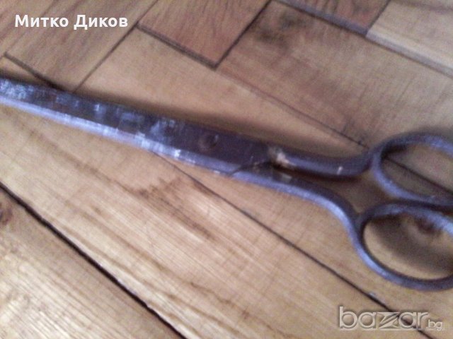 Стара ножица 255х165, снимка 2 - Антикварни и старинни предмети - 19935636