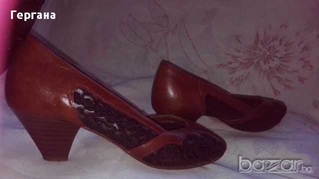 кафеви обувки, снимка 2 - Дамски ежедневни обувки - 18115551