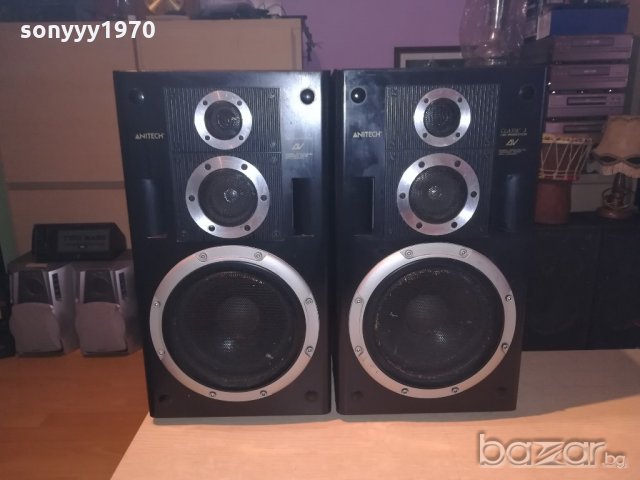 anitech classic 1 3way-51х28х21см-2бр тонколони, снимка 8 - Тонколони - 20708964