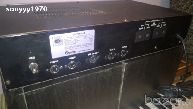 schnеider team 6051a-hi-fi/universum lv812-stereo amplifier-213watts-нов внос от швеицария, снимка 12 - Ресийвъри, усилватели, смесителни пултове - 10340332