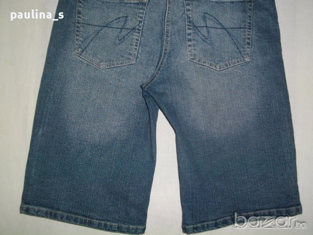 Еластични дънкови бермуди ”Gina Benotti”original brand / универсален размер, снимка 4 - Къси панталони и бермуди - 15022664