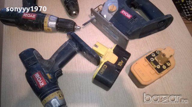 ryobi-голям комплект-внос англия, снимка 3 - Други инструменти - 18365047