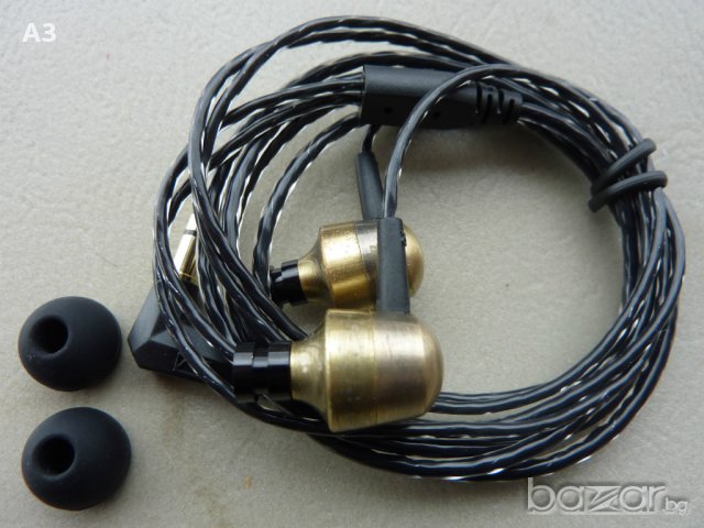 Продавам висококачествени професионални слушалки тип тапи earphones Gr, снимка 3 - Слушалки и портативни колонки - 16061540