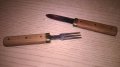 Vda.m.fernandez-madrid-ретро колекция-нож/вилица-от швеицария, снимка 5