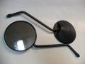 Огледала комплект за мотопед , мотоциклет ф-10, снимка 2