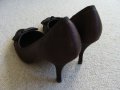 Jones Brown нови елегантни кафяви сатенени обувки №40 , снимка 5