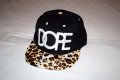 DOPE - Leopard - Snapback - 100% Ориг. шапка с козирка / MCMLXXXV / Допе / Леопард / Леопардова / , снимка 1