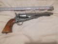 Рядък модел револвер Kolt 1860. Масивна, красива и рядка реплика на този каубойски револвер,пистолет, снимка 4