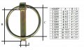 Осигурителни щифтове /щекери, крепежни изделия / за трактори, камиони и др., снимка 3