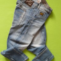 G-star оригинални дамски дънки/брич W28/L32 Jock Loose Tapered , снимка 7 - Дънки - 24464292