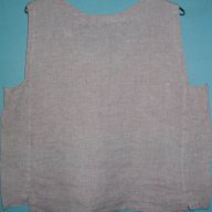 Ленена блузка "Salto" / голям размер , снимка 5 - Корсети, бюстиета, топове - 14661234