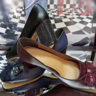 Дамски обувки с широк ток, снимка 5 - Дамски обувки на ток - 17689425