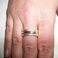 сребърен пръстен, снимка 3 - Пръстени - 10961197