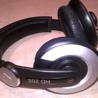 sennheiser hd 205 profi headphones-внос швеицария, снимка 1 - Слушалки и портативни колонки - 26113823