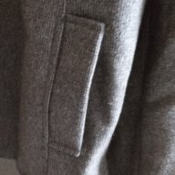 тъмно сиво палтенце - голям размер, снимка 2 - Палта, манта - 15951294