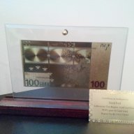 Банкноти сувенири 200 златни евро банкноти със сертфикат идеалните подаръци, снимка 8 - Декорация за дома - 16978219