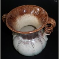 Голяма и красива керамична ваза с формата на амфора, снимка 3 - Вази - 22895119
