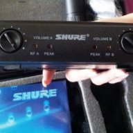 Shure Sm58 Vocal artist Uhf два безжични микрофона - в куфарче, снимка 5 - Тонколони - 12955742