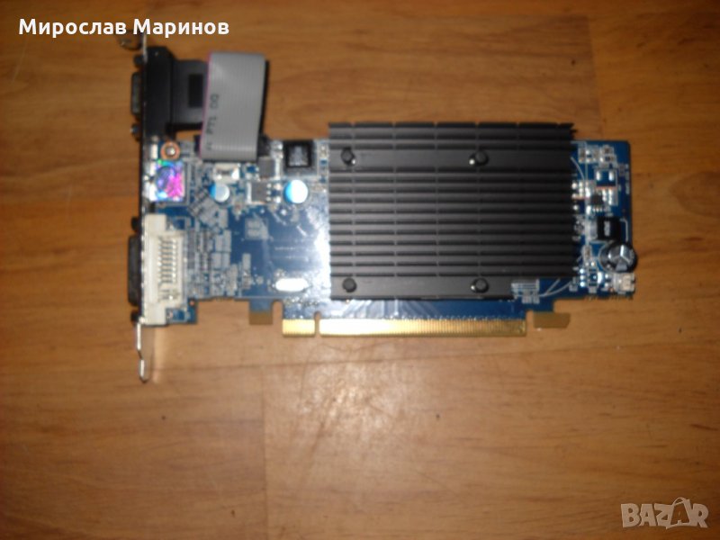 301.Я.Видеокарта SAPPHIRE ATI Radeon HD 4350 512 MB DDR2,64bit,PCI EXPRESS.НОВА, снимка 1