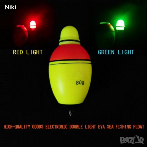 Светеща подвижна тапа с батерия, снимка 1