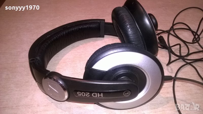 sennheiser hd 205 profi headphones-внос швеицария, снимка 1