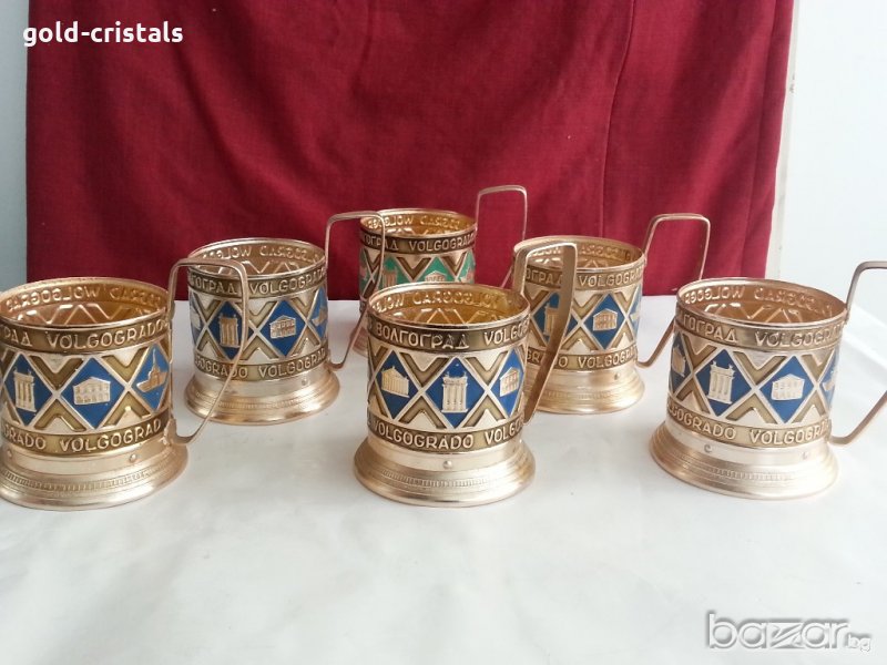 руски стакани подстакани волгоград , снимка 1