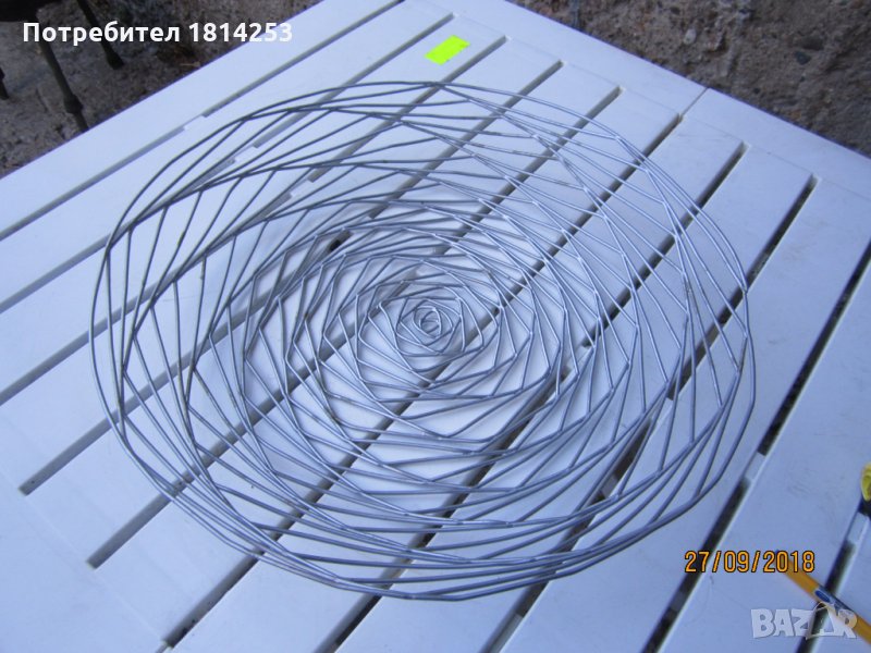 метален поднос за плодове 520-18, снимка 1