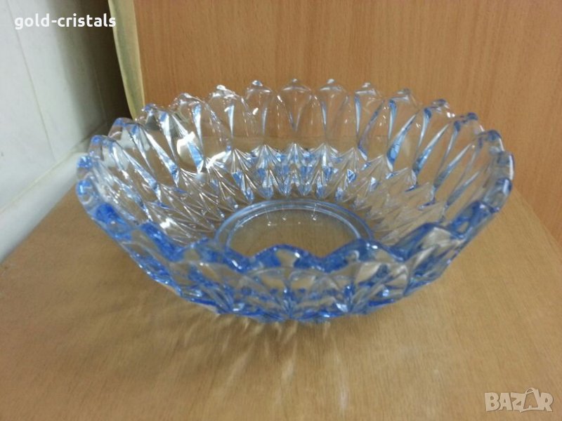  кристална купа фруктиера, снимка 1