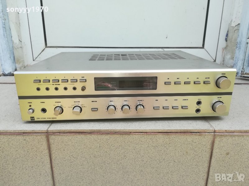 dual stereo receiver-made in germany-внос швеицария, снимка 1