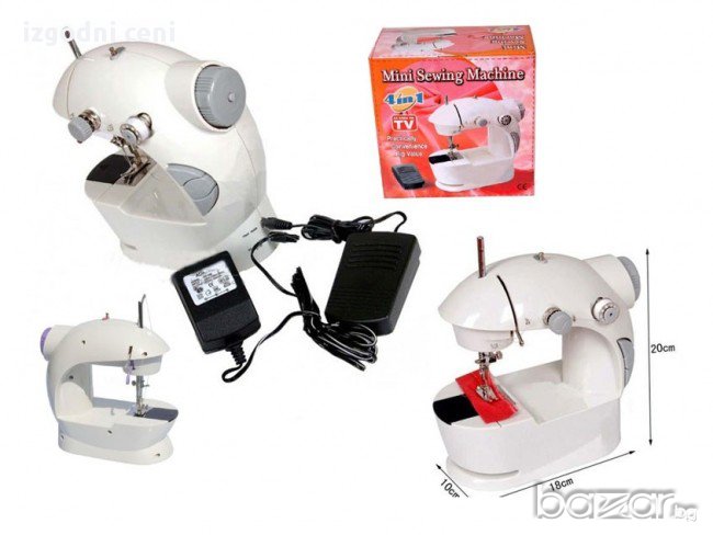 Настолна електрическа шевна машина, снимка 1
