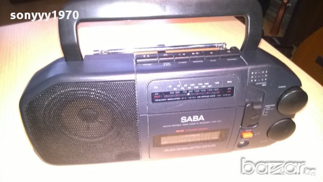 saba rcr 310 radio/cassette receiver-внос швеицария, снимка 6 - Радиокасетофони, транзистори - 8863434