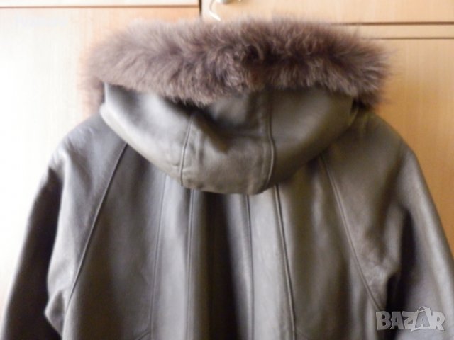 кожено палто, снимка 4 - Палта, манта - 24017684