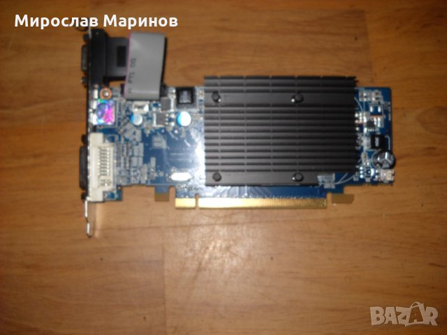 301.Я.Видеокарта SAPPHIRE ATI Radeon HD 4350 512 MB DDR2,64bit,PCI EXPRESS.НОВА, снимка 1 - Видеокарти - 21781233