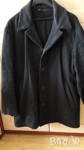 Мъжко късо палтенце с ревери и копчета, размер М, снимка 4 - Палта - 23118176