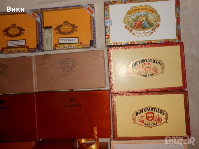 Оригинални дървени  кутии за / от  пури, снимка 6 - Колекции - 22374035