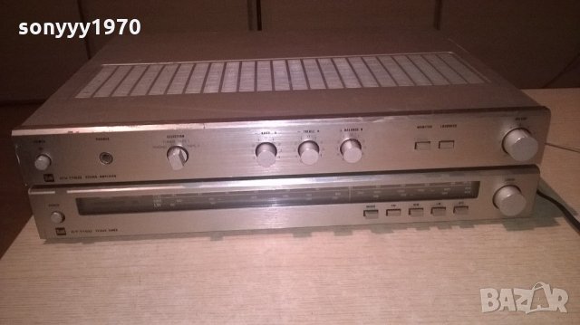 dual amplifier+dual tuner-made in germany-внос швеицария, снимка 2 - Ресийвъри, усилватели, смесителни пултове - 21763901